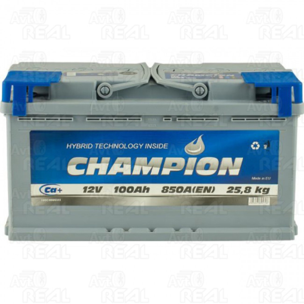 Акумулятор 100 Ah/12V Champion Euro (0) (353х175х190)