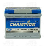 Акумулятор 60 Ah/12V Champion  (1) (242х175х190) 