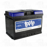 Акумулятор 78 Ah/12V TOP Euro (0) (278х175х190) 