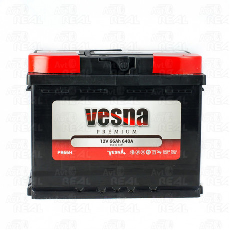 Акумулятор 66 Ah/12V NEW!!!! Vesna Premium Euro(0) (242х175х190)