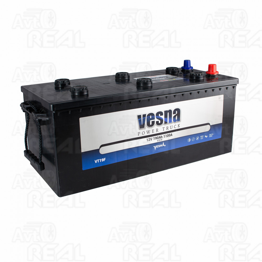 Акумулятор 190 Ah/12V NEW!!!! Vesna Truck (3) (507х224х194)