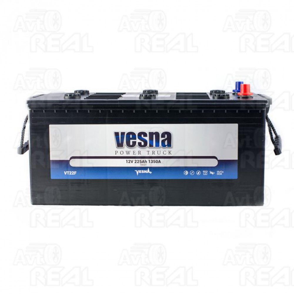 Акумулятор 225 Ah/12V NEW!!!! Vesna Truck (3) (518х273х214)