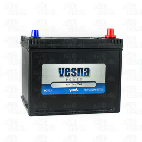 Акумулятор 70 Ah/12V NEW!!!! Vesna Japan Euro(0) (269х173х198)