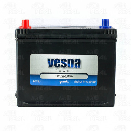 Акумулятор 70 Ah/12V NEW!!!! Vesna Japan (1) (269х173х198)