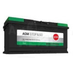 Акумулятор 105 Ah/12V NEW!!!! Vesna AGM (394x175x190) 