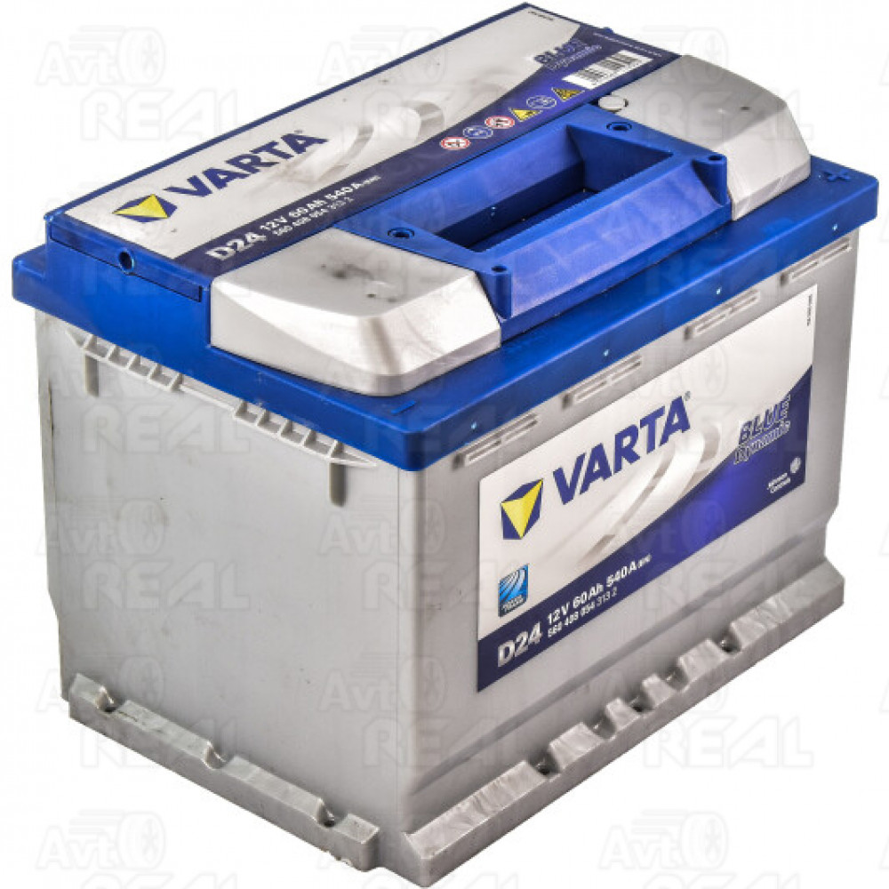 Аккумулятор   60Ah-12v VARTA BD(D24) (242х175х190),R,EN540