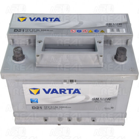 Акумулятор 63Ah-12v VARTA SD (D15) (242x175x190), R, EN610
