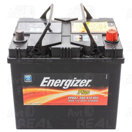 Акумулятор   60Ah-12v Energizer Plus (232х173х225), R,EN510