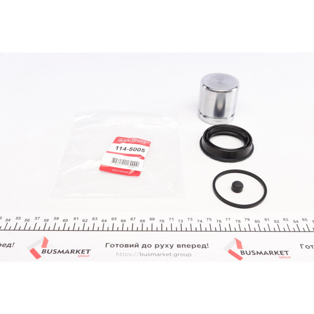Ремкомплект супорта (переднього) VW Caddy III 04- (d=54mm) (+поршень) (Ate)