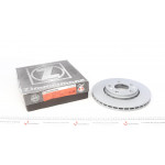 Диск гальмівний (передній) Renault Megane 08- (280x24) (з покриттям) (вентильований) 