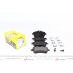 Колодки гальмівні (передні) MB A-class (W169)/B-class (W245) 04-12 (Lucas) Q+ 