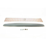 Планка дверей (задня) peugeot Partner 96-15 (підсвічування номера) 