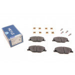 Колодки гальмівні (передні) Skoda Fabia II/III 07-/VW Polo 10- 