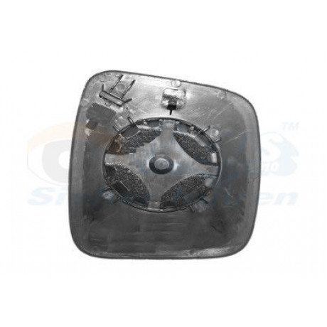 Скло дзеркала Fiat Fiorino/Citroen Nemo 08- (R)