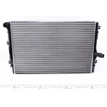 Радіатор охолодження VW Caddy III 1.6/2.0TDI 10-15 (453x655x34) (ребра завальцьовані) 