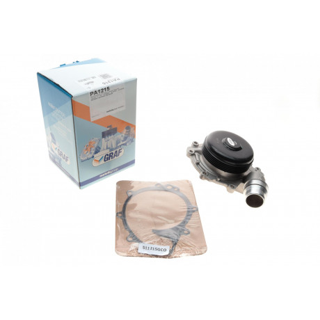 Помпа води MB A-class (W176)/B-class (W246/W242) 1.8/2.2CDI 11- (перемикається) (RB 4PT)(7 лоп)(5 кан)