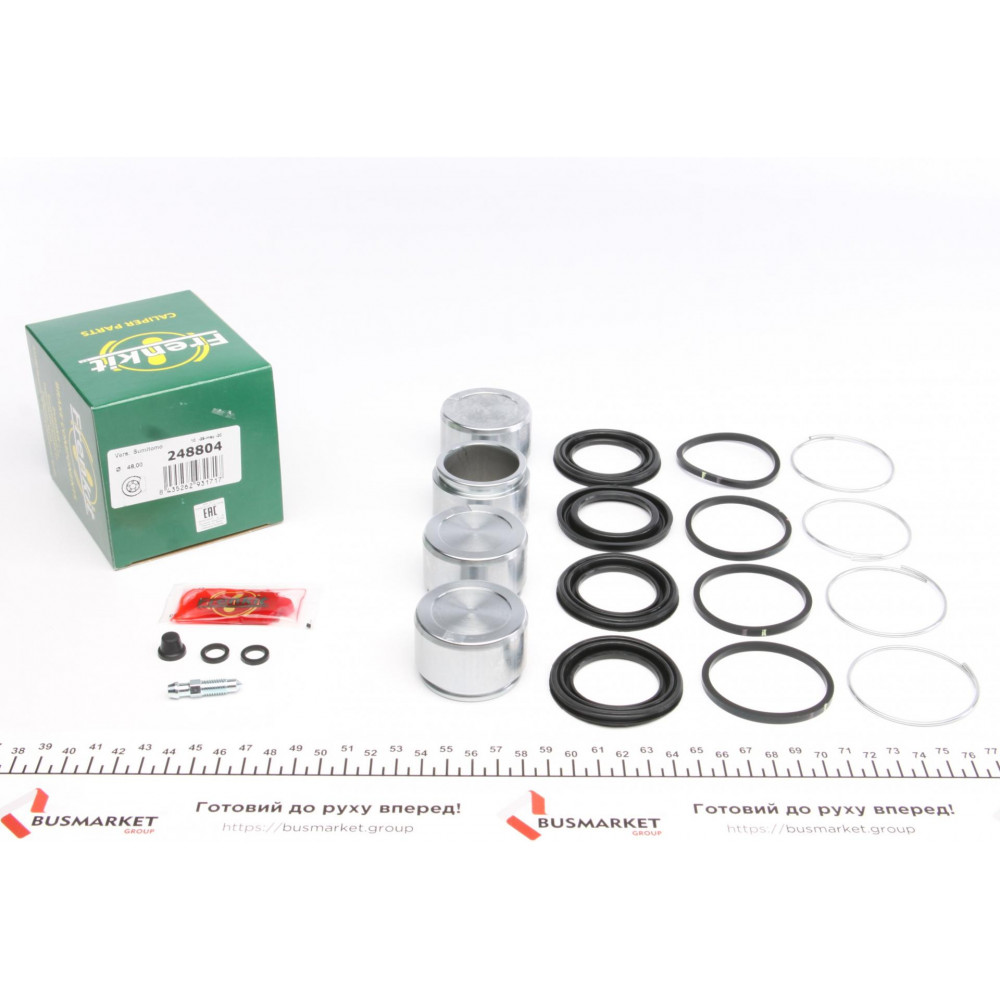 Ремкомплект супорта (переднього) Toyota Land Cruiser 09- (d=48mm) (+4 поршня) (Sumitomo)