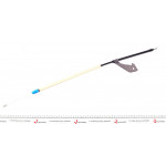 Трос ручника (задній) (L) Ford Transit 14- (спарка)(1562/1343mm) 