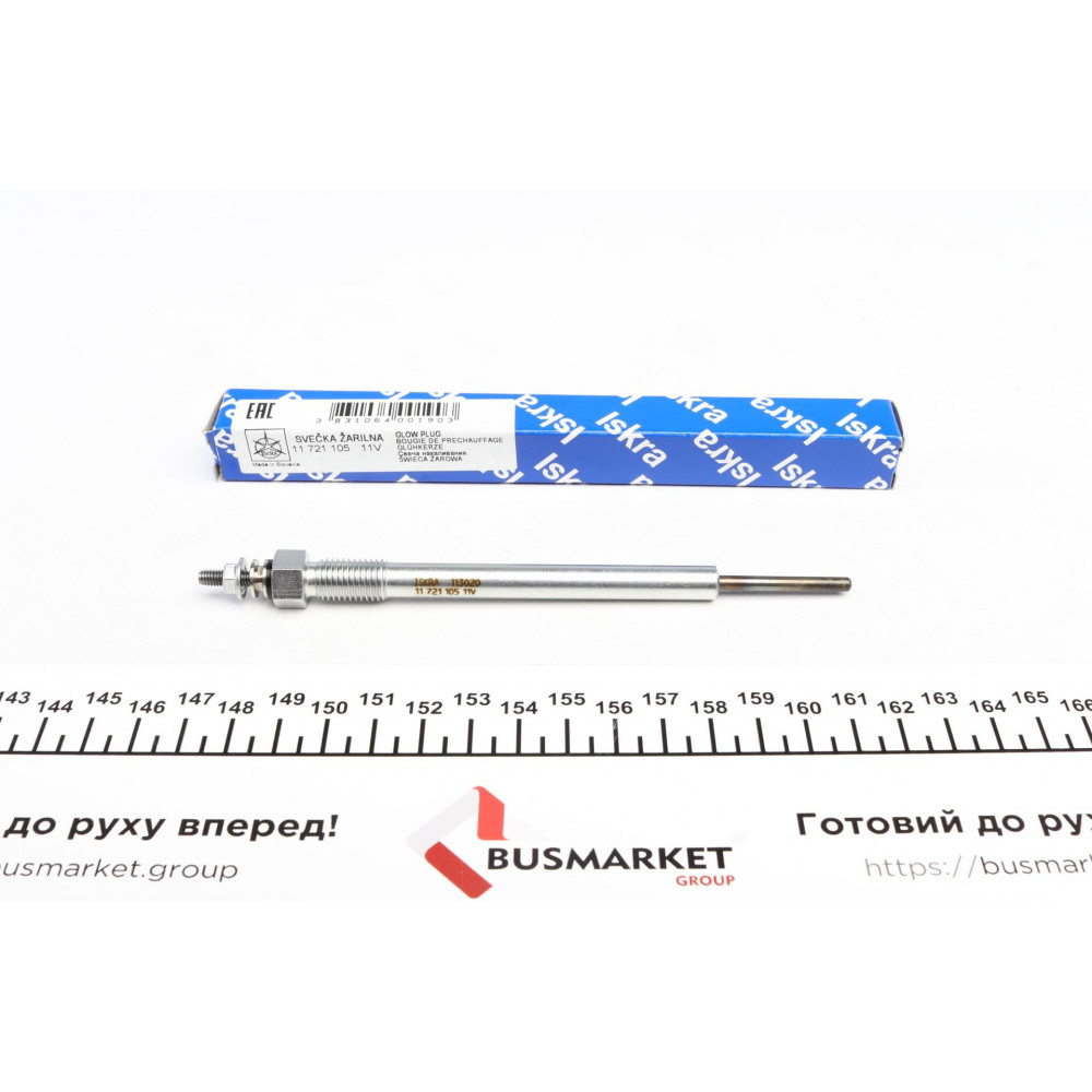 Свічка розжарювання Kia Sorento 2.5CRDi 02-/Hyundai H-1 2.5TCi 97-