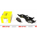 Колодки гальмівні (передні) Opel Astra G 1.2/2.0DTI 98- (Teves) Q+ 