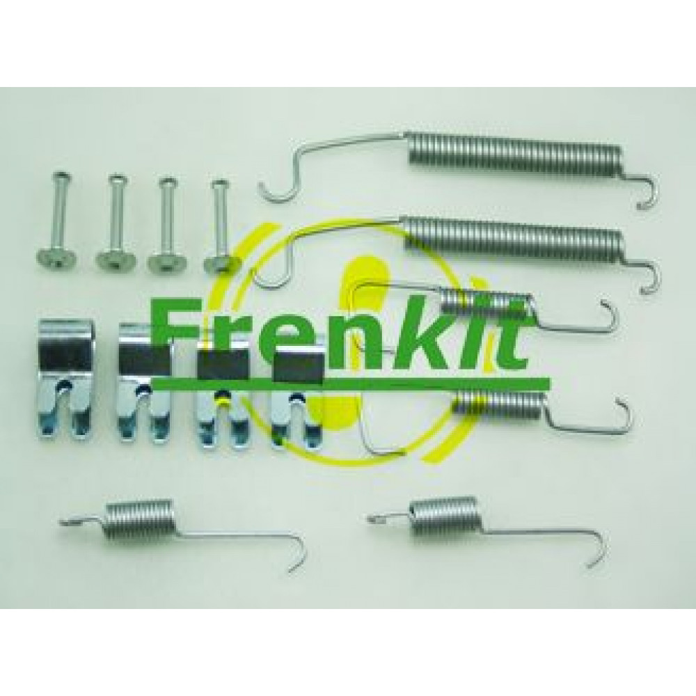 Комплект пружинок колодок ручника Citroen C2/C3/Peugeot 1007 03- (203x38) (Lucas)