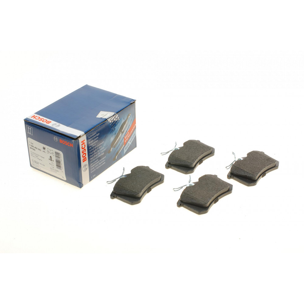 Колодки гальмівні (задні) Audi A4/A6/Skoda SuperB 01-09/Renault Clio 05-14/VW Golf/Passat 84-02