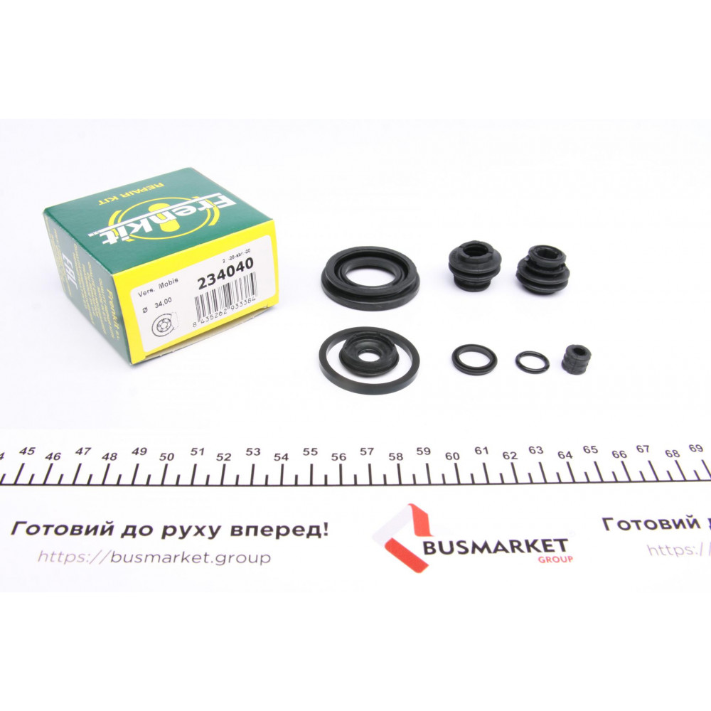 Ремкомплект супорта (заднього) Hyundai i20/KIA Picanto 11- (d=34mm) (Mobis)