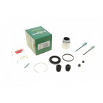 Ремкомплект супорта (заднього) Mitsubishi Pajero (d=43mm) (+поршень/направляюча) (Akebono) 