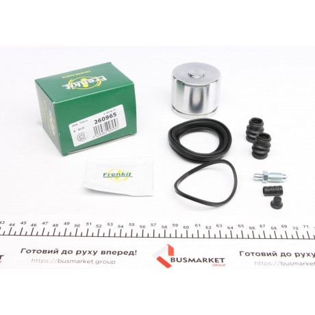 Ремкомплект супорта (переднього) Mitsubishi L200/Nissan NV 200 05- (d=60mm) (+поршень) (Tokico)