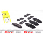 Колодки гальмівні (передні) Daewoo Lanos/ Nubira 1.6-2.2 97- (Akebono) 