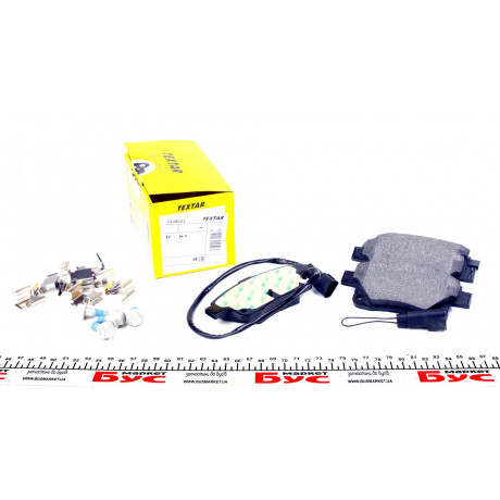 Колодки гальмівні (задні) Ford Transit V347 06- (Bosch) (з датчиками)