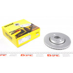 Диск гальмівний (передній) Renault Kangoo 08-/Zoe 12- (258x22) PRO 