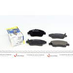 Колодки гальмівні (передні) Honda Civic V/VI/VII 91-05/CRX III 92-98/Jazz 08-14 