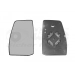 Скло дзеркала (з підігрівом) Ford Transit Custom 13- (L) (верхнє) 