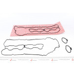 Прокладка кришки клапанів BMW 5/6/X5/X6/7 4.4/4.4D 08- (к-кт) 