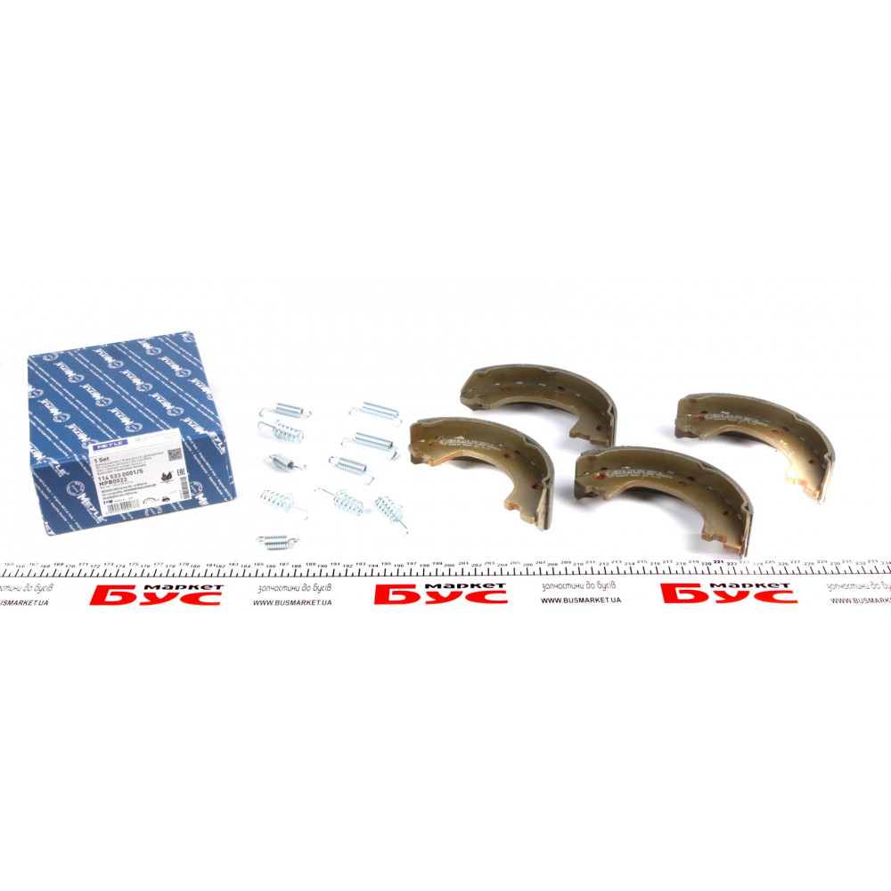 Колодки ручника MB Sprinter 509-519 06- (170x42)