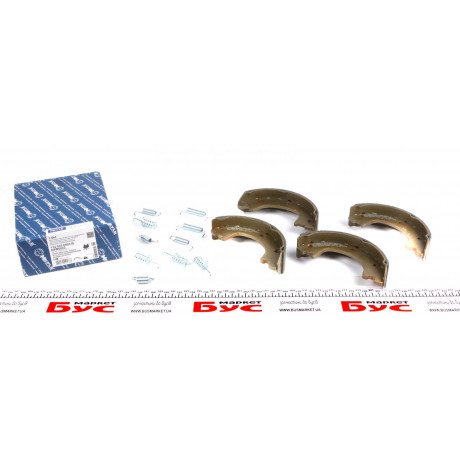 Колодки ручника MB Sprinter 509-519 06- (170x42)