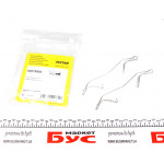 Планка супорта (переднього) прижимна (к-кт) VW Caddy III 1.2-2.0TDI 04-15 (Teves) 