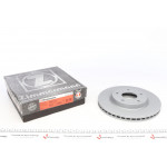 Диск гальмівний (передній) Nissan Juke/Tiida 10- (280x24) (з покриттям) (вентильований) 