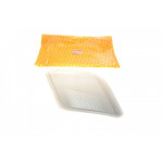 Скло фари Ford Transit Connect 02-13 (L) 