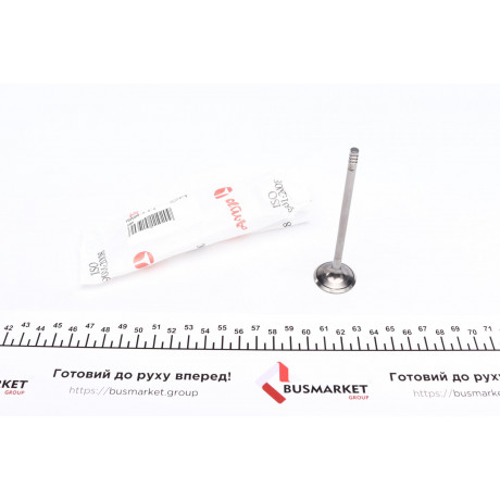 Клапан (випуск) Opel Astra G/H/Vectra B/Zafira A 1.8 16V 95-10 (27.5x5x100.8) (азотований)