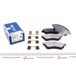 Колодки гальмівні (передні) Chevrolet Aveo 11-/Opel Astra J 09- 