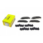 Колодки гальмівні (передні) Nissan NP300 Navara 15- (Akebono) 