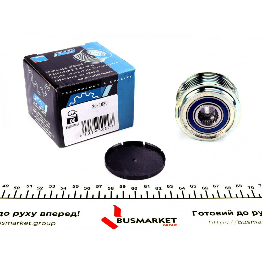 Шків генератора Ford Connect 02- (6PK)