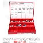 Комплект болтів Banjo (банжо) M10x1-M12x1/11x28.1-17x28/ + шайби d=10x1.5-12.3x0.8 (64 шт.) 