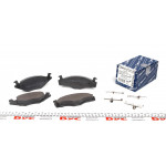 Колодки гальмівні (передні) Seat Cordoba/Ibiza II/VW Golf/Jetta II /Passat/Polo 1.3-2.2 0. 76-99 