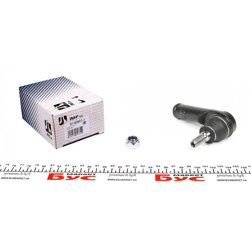 Наконечник тяги рульової (R) VW T4 90-03 (L=85mm/d=16mm)