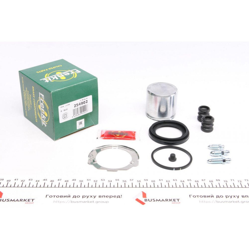 Ремкомплект супорта (переднього) MB 190 (W201)/Ford Sierra -93 (d=54mm) (+поршень) (Lucas)