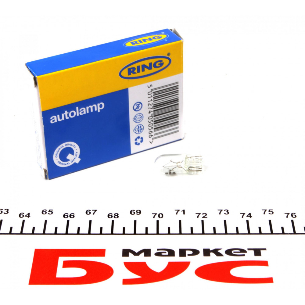 Автолампа W3W 24V 3W W2.1x9.5d Standard (без цоколя)