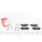 Колодки гальмівні (задні) Renault Espace V/Scenic IV 15- (Lucas) (з аксесуарами) 